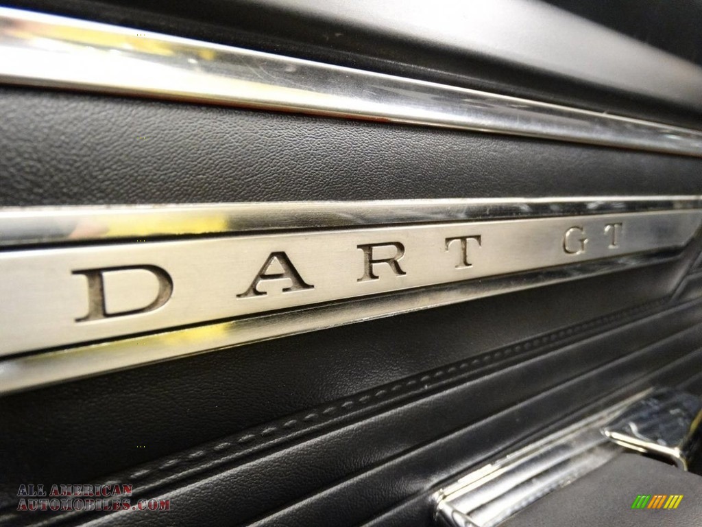 1967 Dart GT 2 Door Hardtop - Bright Yellow / Black photo #80