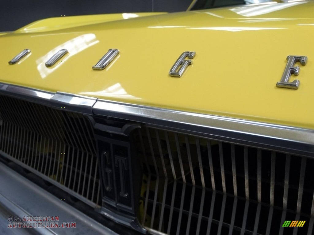 1967 Dart GT 2 Door Hardtop - Bright Yellow / Black photo #91