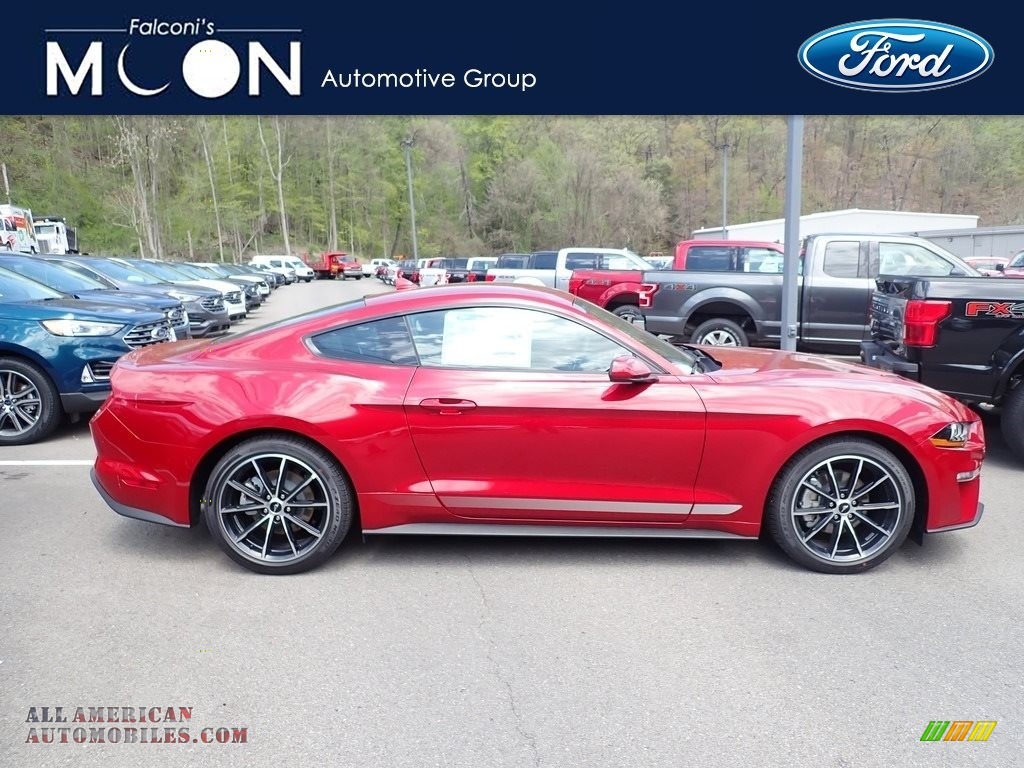 2020 Mustang EcoBoost Fastback - Rapid Red / Ebony photo #1