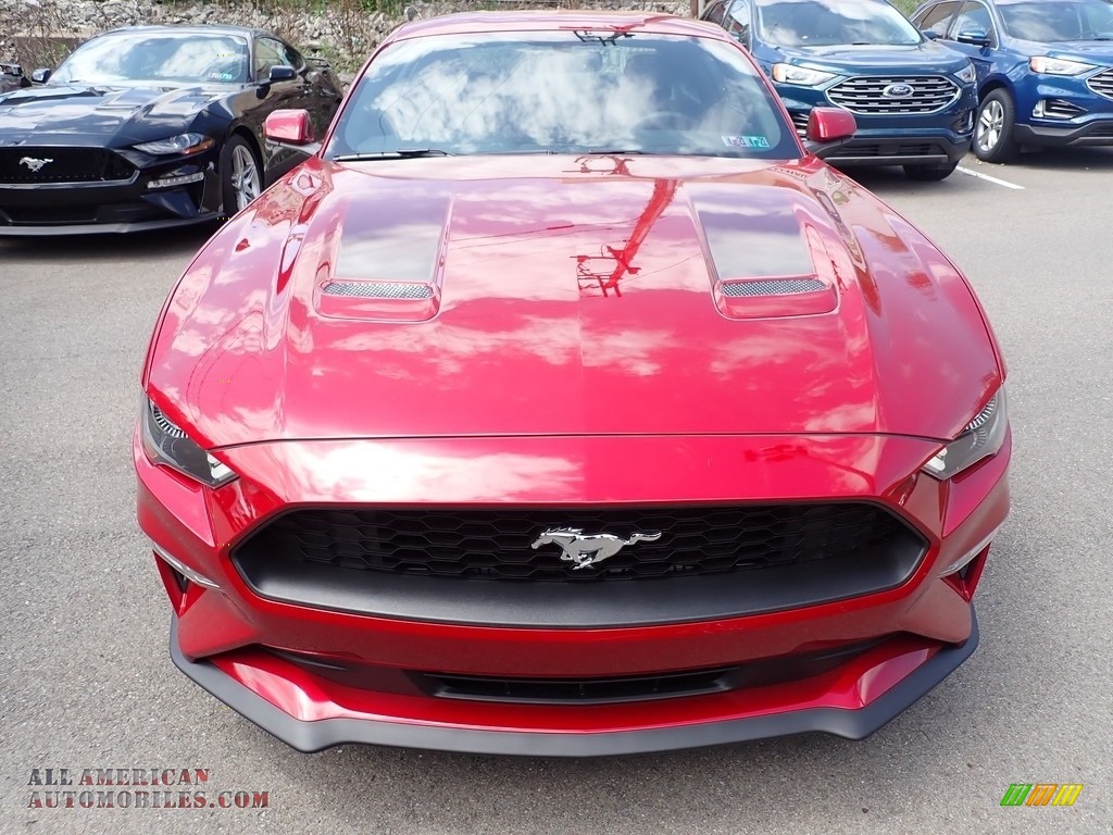2020 Mustang EcoBoost Fastback - Rapid Red / Ebony photo #4