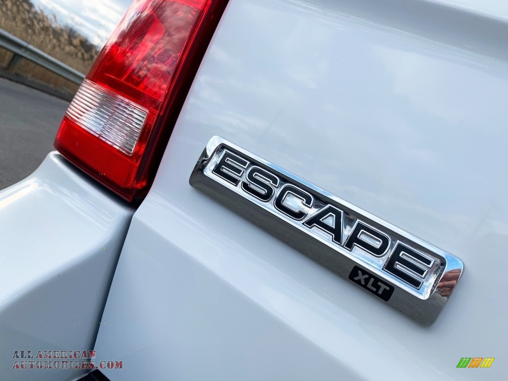 2008 Escape XLT V6 4WD - Oxford White / Camel photo #88