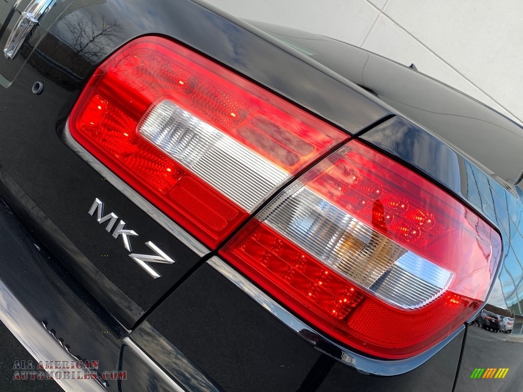 2007 MKZ Sedan - Black / Light Stone photo #93