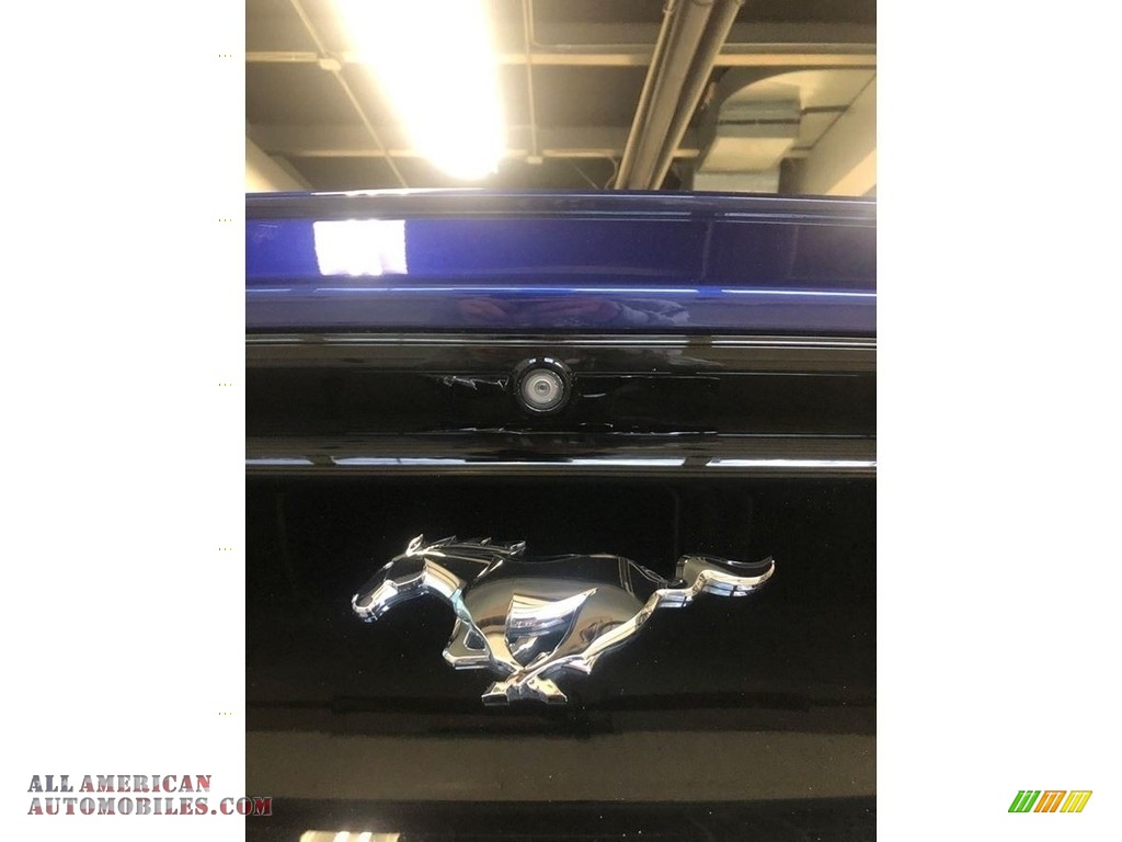 2016 Mustang EcoBoost Premium Coupe - Deep Impact Blue Metallic / Dark Ceramic photo #30