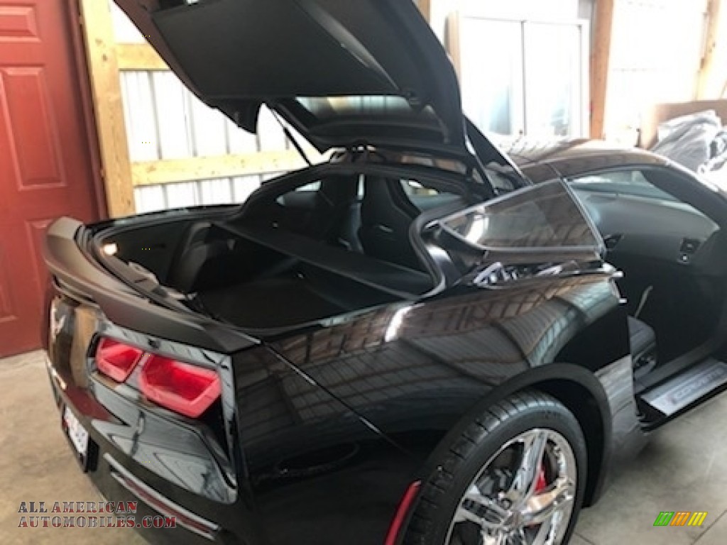 2016 Corvette Stingray Coupe - Black / Jet Black photo #8