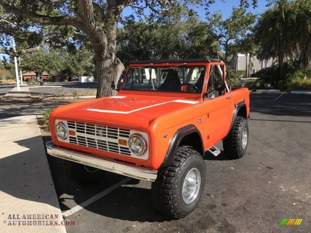 1966 Bronco Utility - Orange / Black photo #10