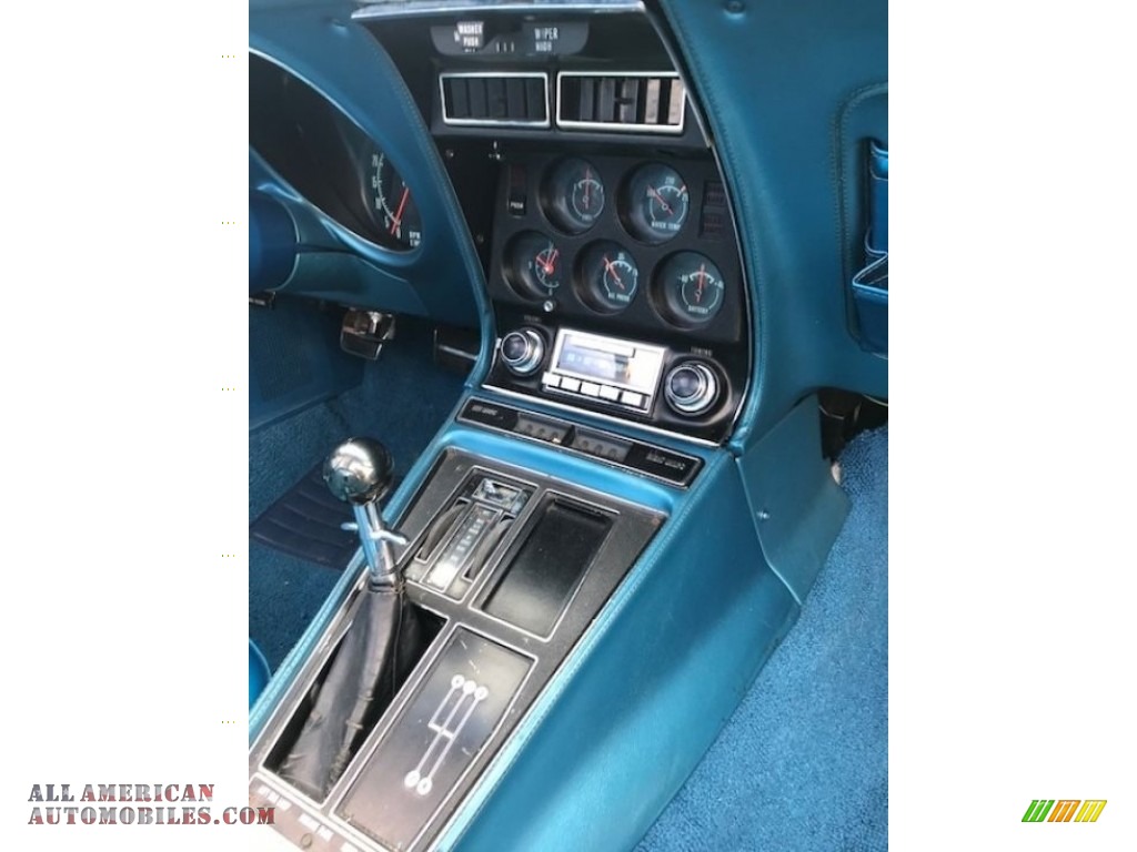 1970 Corvette Stingray Sport Coupe - Mulsanne Blue / Blue photo #2