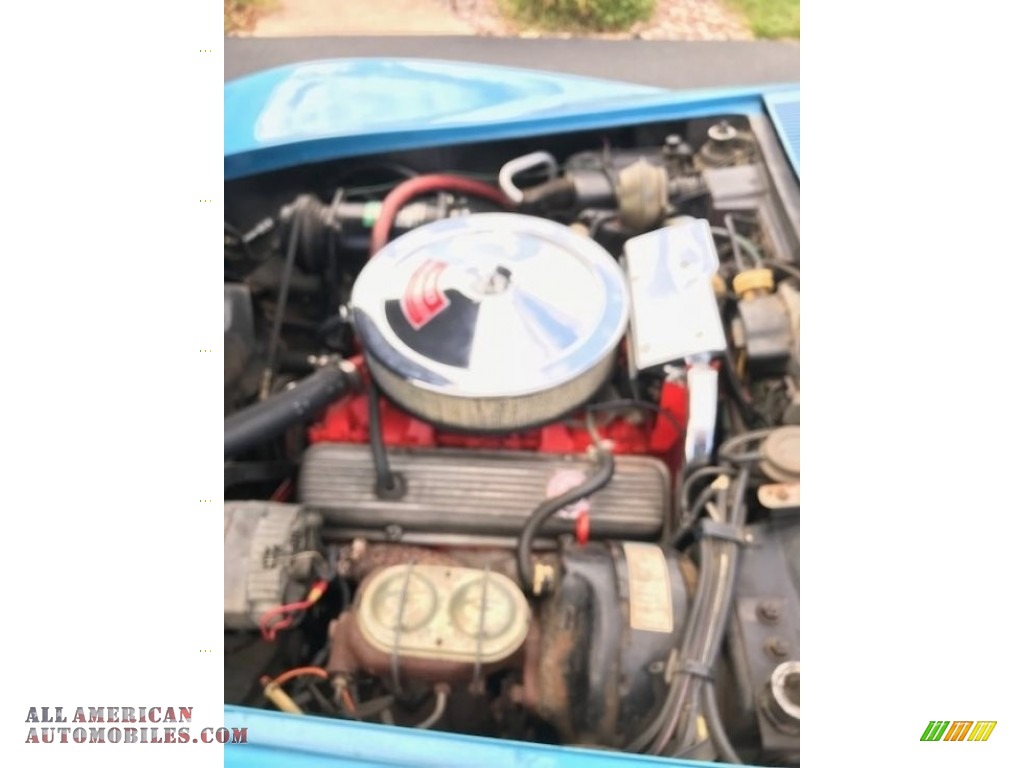 1970 Corvette Stingray Sport Coupe - Mulsanne Blue / Blue photo #3