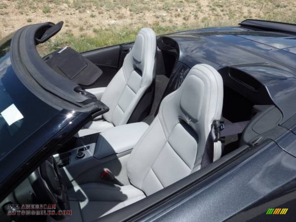 2018 Corvette Z06 Convertible - Watkins Glen Gray Metallic / Gray photo #3
