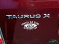 Ford Taurus X Limited AWD Merlot Metallic photo #34