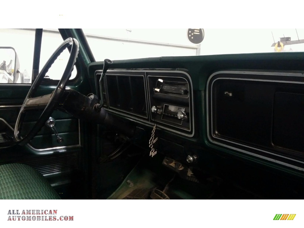 1977 F250 Ranger Regular Cab 4x4 - Dark Jade Metallic / Jade Green photo #4