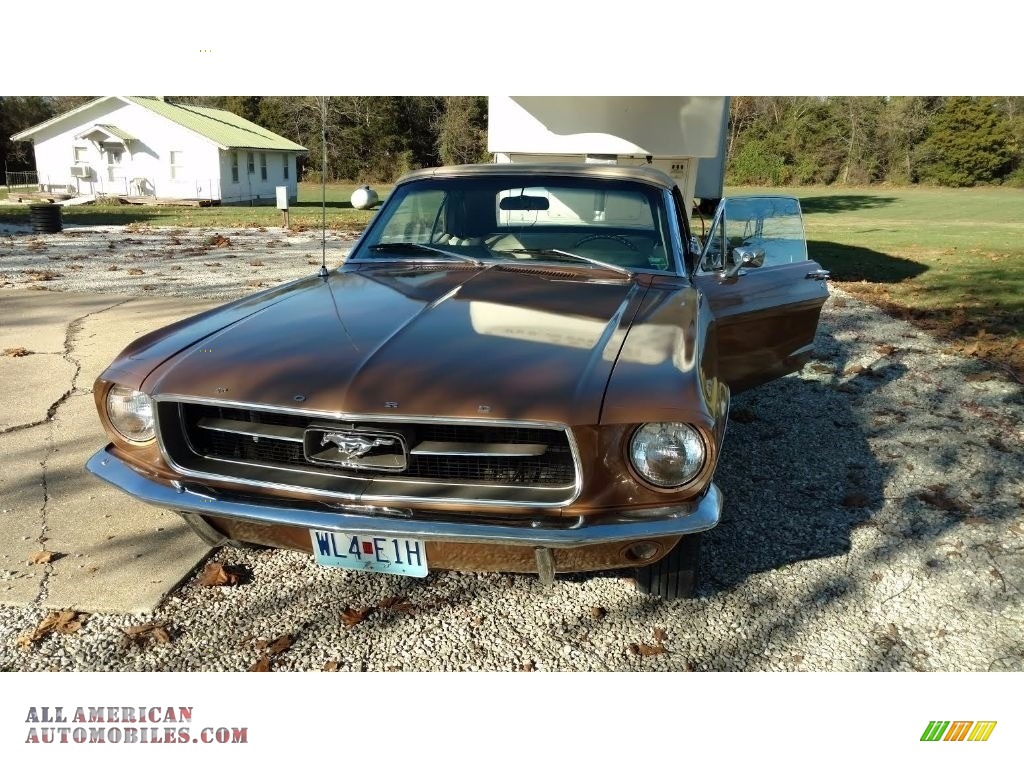 1967 Mustang Convertible - Copper / Parchment photo #2