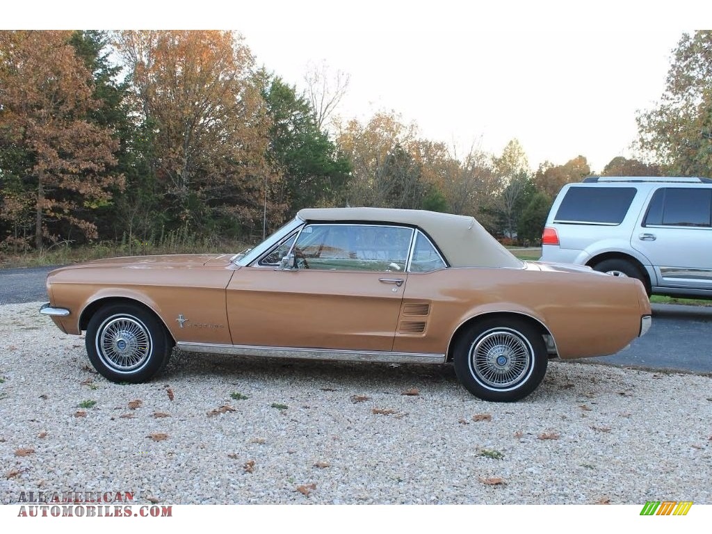 1967 Mustang Convertible - Copper / Parchment photo #3
