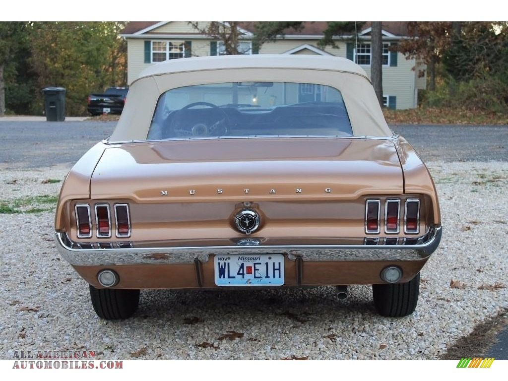 1967 Mustang Convertible - Copper / Parchment photo #4