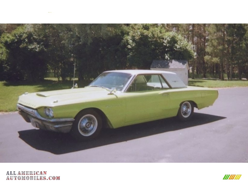 Keylime Green / Soft Green Ford Thunderbird Coupe
