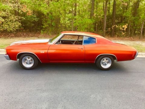 Candy Orange 1971 Chevrolet Chevelle SS Coupe