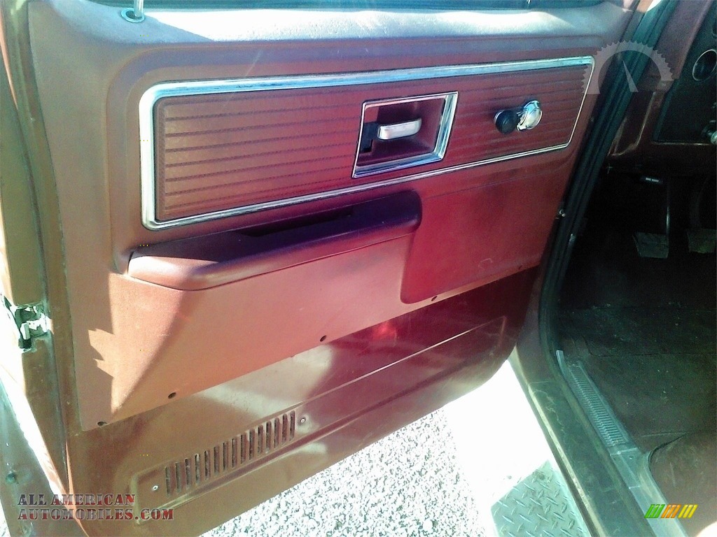 1979 C/K C20 Scottsdale Camper Special Regular Cab - Dark Carmine Red / Red photo #2