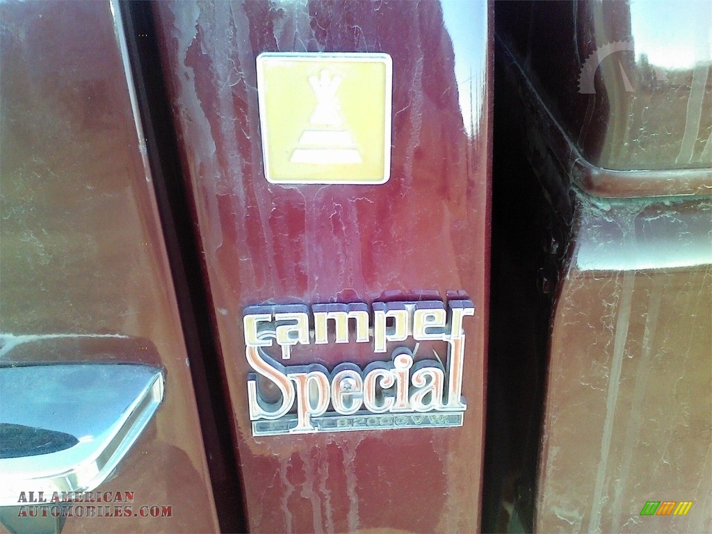 1979 C/K C20 Scottsdale Camper Special Regular Cab - Dark Carmine Red / Red photo #25