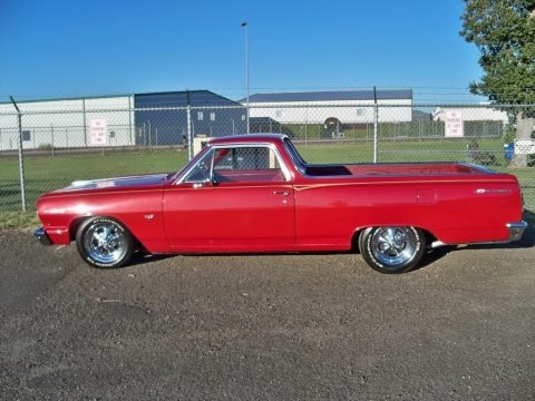 Red 1964 Chevrolet El Camino 