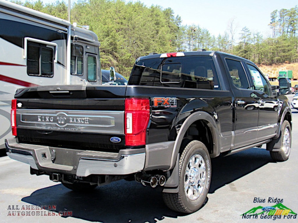 2020 Ford F250 Super Duty King Ranch Crew Cab 4x4 in Agate Black photo