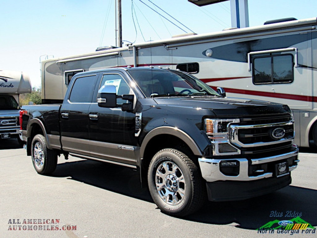 2020 Ford F250 Super Duty King Ranch Crew Cab 4x4 in Agate Black photo