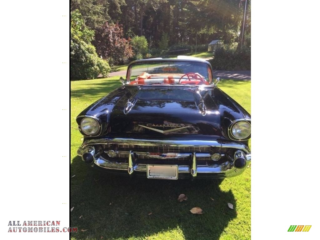 1957 Bel Air Convertible - Black / Red/Silver photo #8