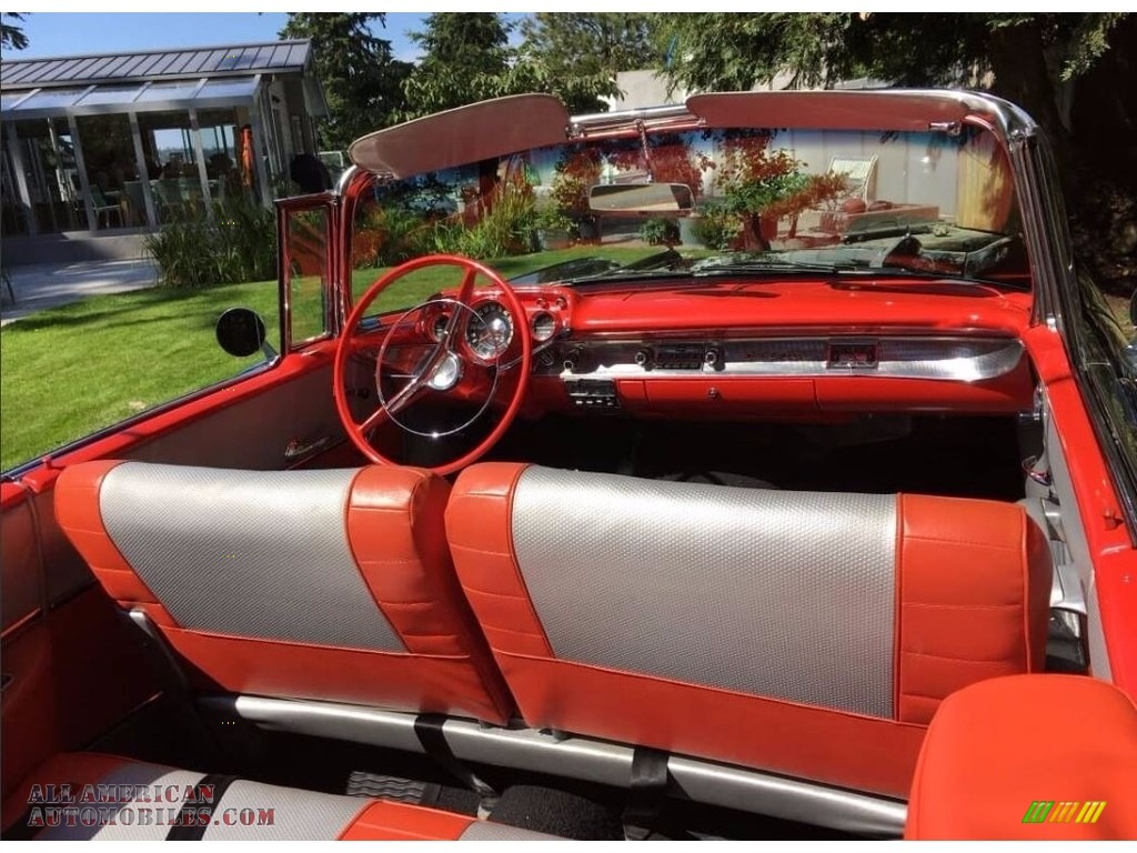 1957 Bel Air Convertible - Black / Red/Silver photo #12