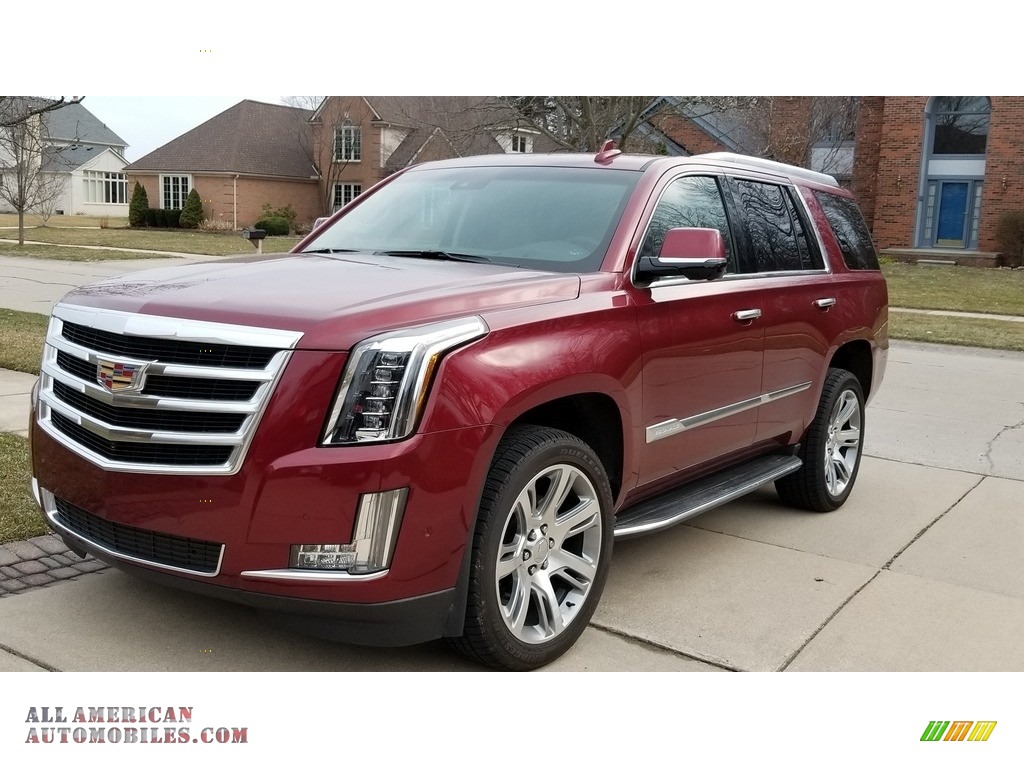 Red Passion Tintcoat / Shale/Cocoa Accents Cadillac Escalade Luxury 4WD