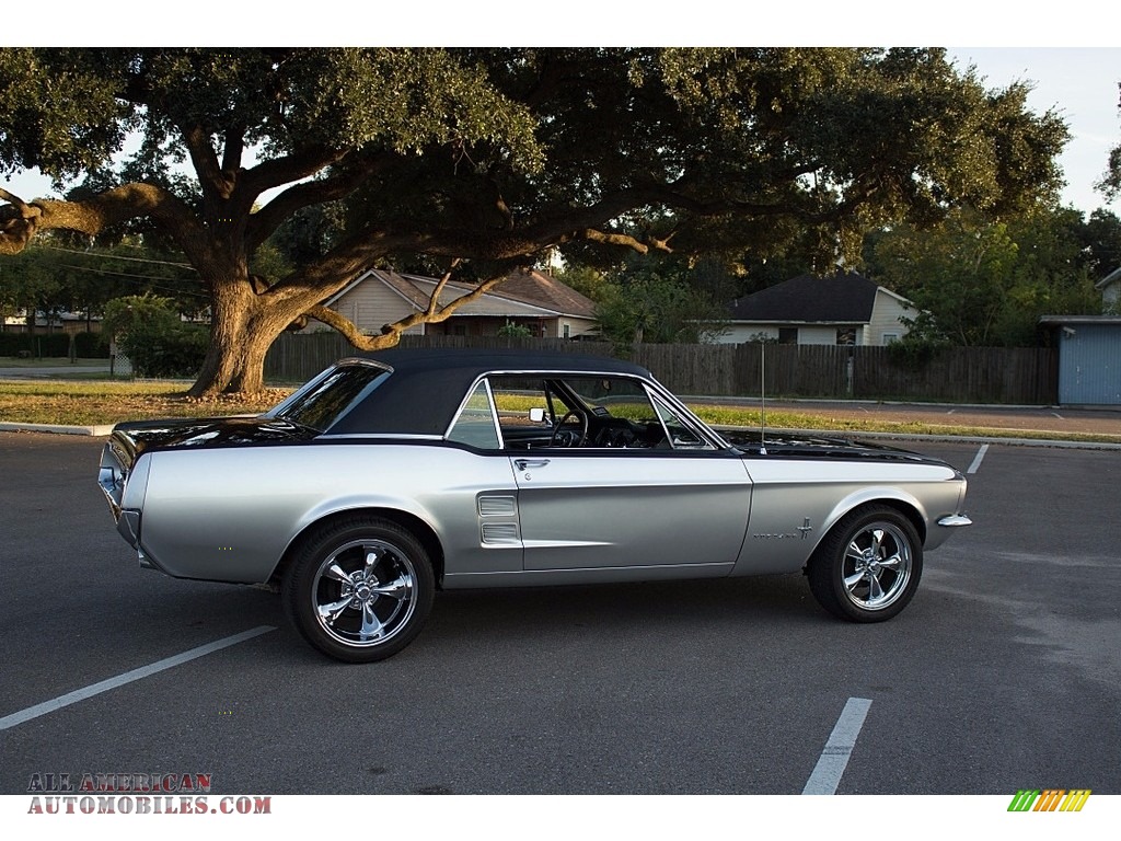 1967 Mustang Coupe - Silver / Black photo #3