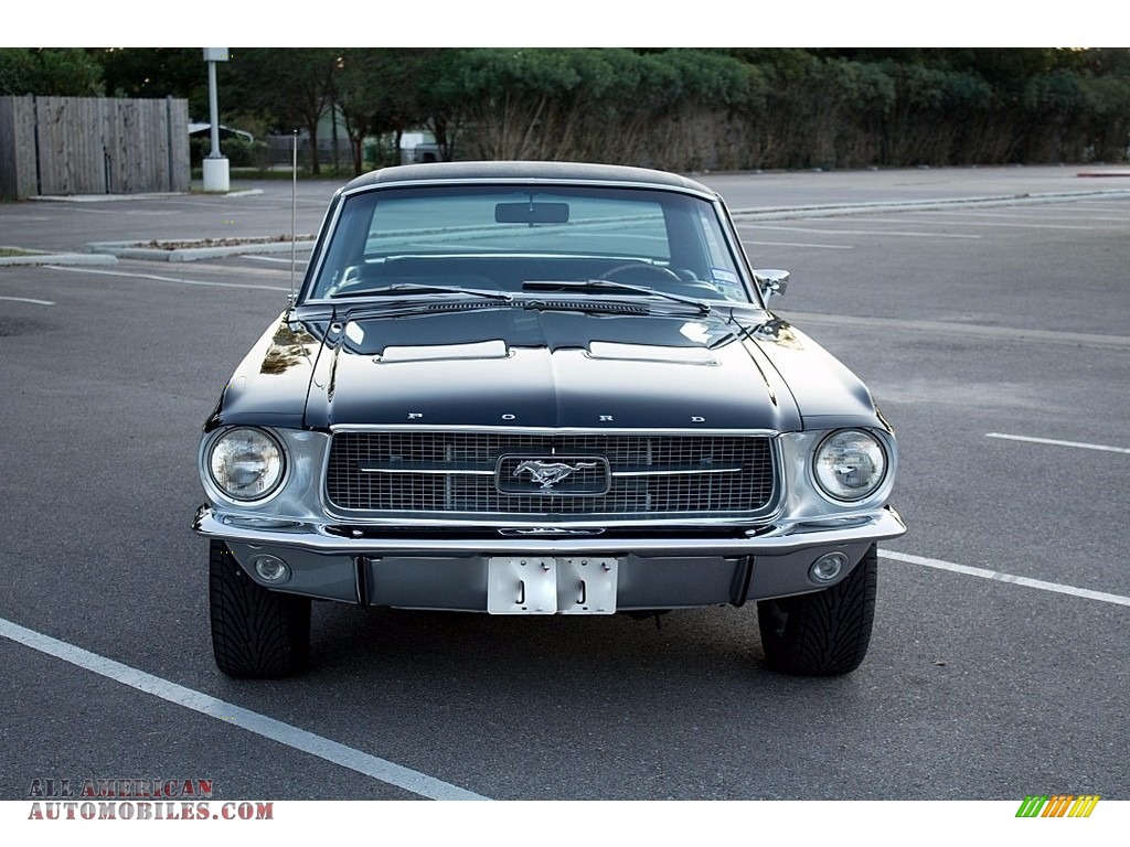 1967 Mustang Coupe - Silver / Black photo #6