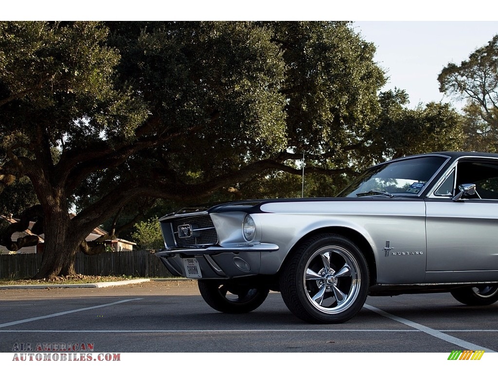 1967 Mustang Coupe - Silver / Black photo #7
