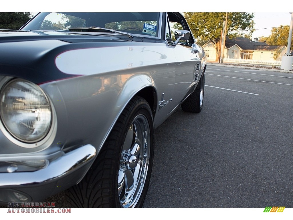 1967 Mustang Coupe - Silver / Black photo #8