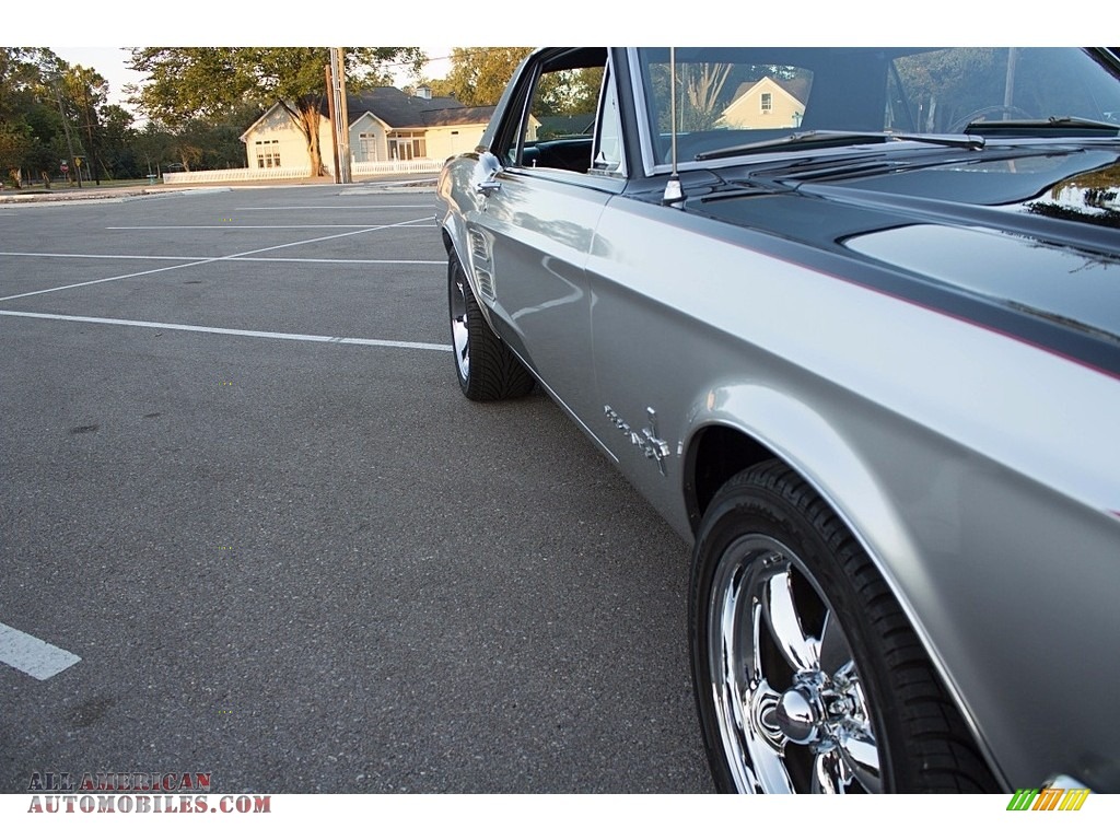 1967 Mustang Coupe - Silver / Black photo #9