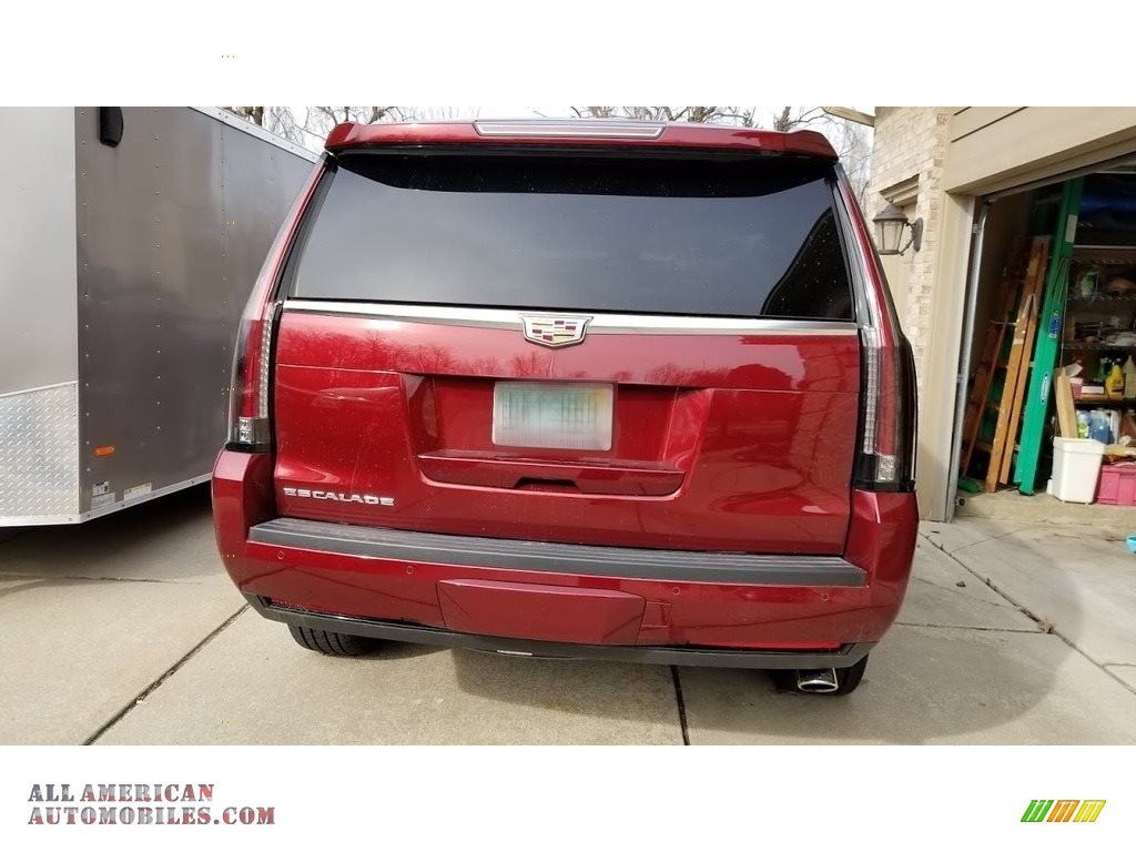 2017 Escalade Luxury 4WD - Red Passion Tintcoat / Shale/Cocoa Accents photo #33