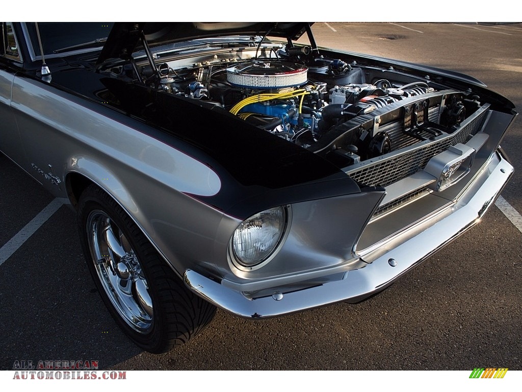 1967 Mustang Coupe - Silver / Black photo #31