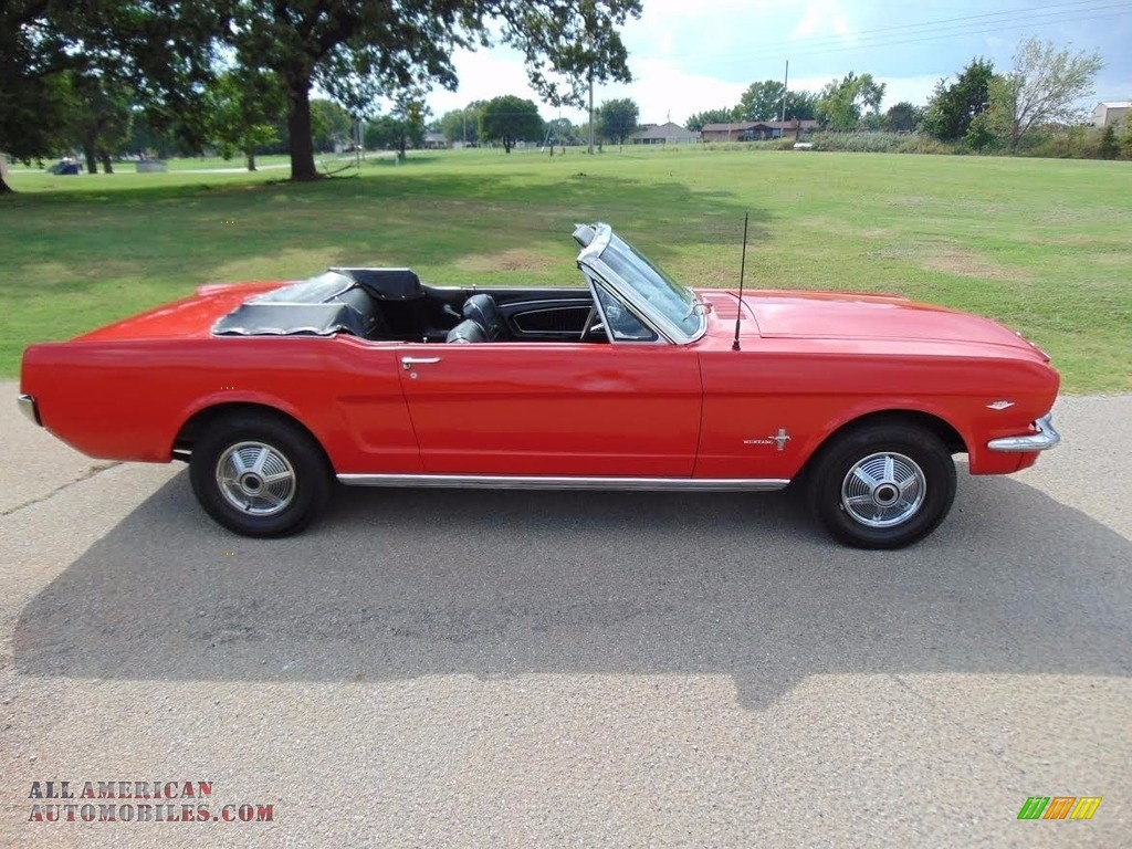 1966 Mustang Convertible - Red / Black photo #8