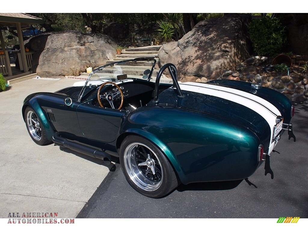1965 Cobra Roadster Replica - Metallic Green / Black photo #3