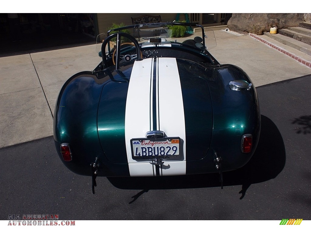 1965 Cobra Roadster Replica - Metallic Green / Black photo #4