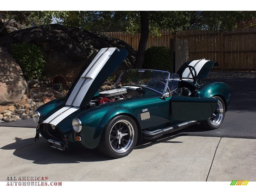 1965 Cobra Roadster Replica - Metallic Green / Black photo #5