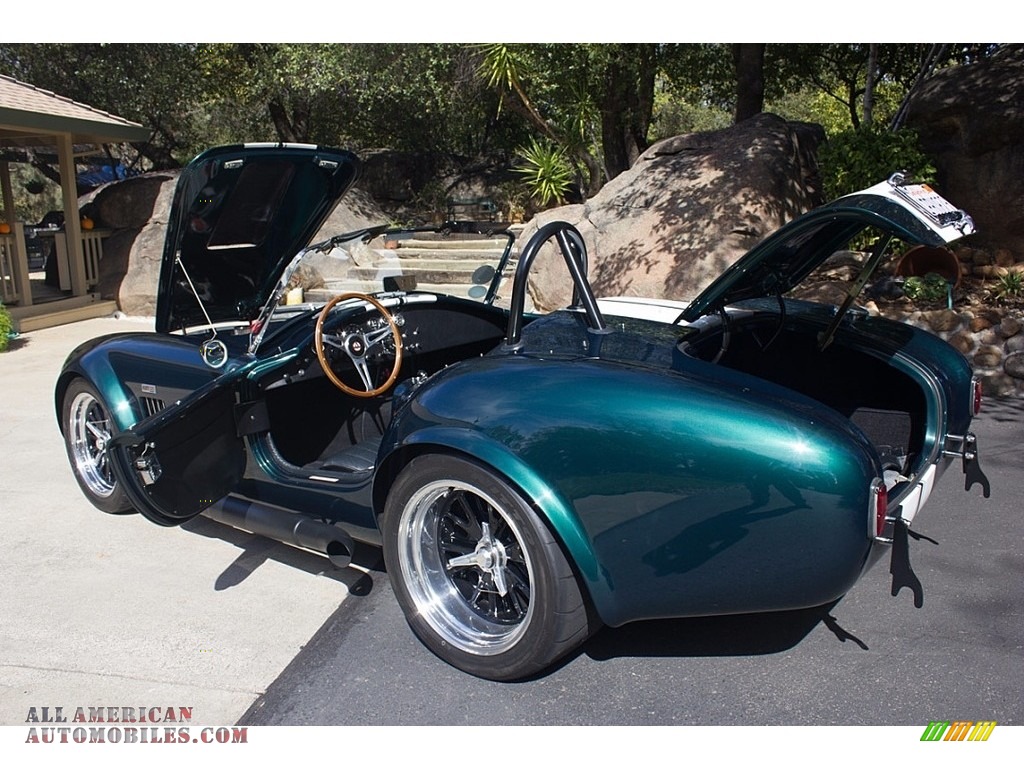 1965 Cobra Roadster Replica - Metallic Green / Black photo #6