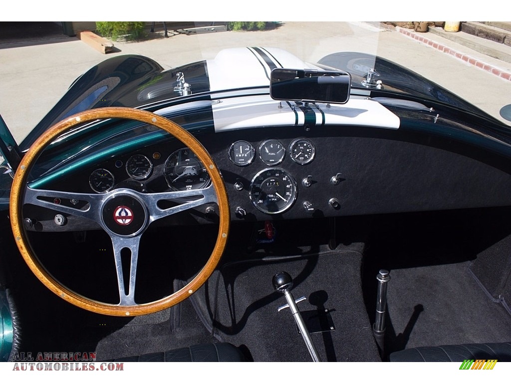 1965 Cobra Roadster Replica - Metallic Green / Black photo #12