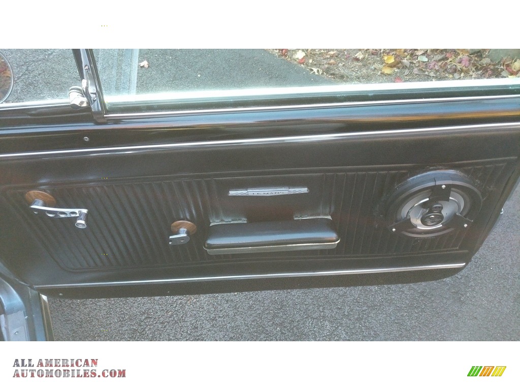 1966 LeMans Hardtop Coupe - Marina Turquoise / Black photo #13
