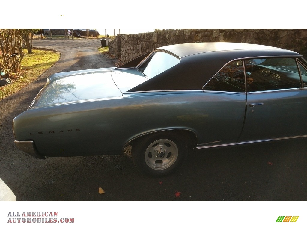 1966 LeMans Hardtop Coupe - Marina Turquoise / Black photo #32
