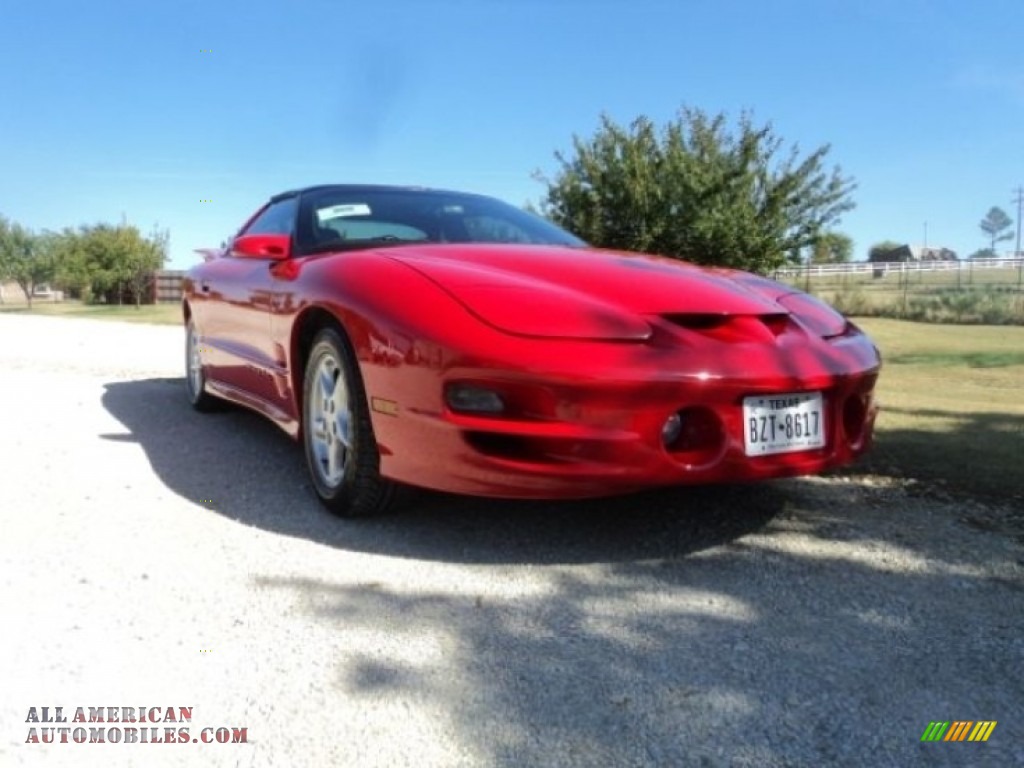 1998 Firebird Formula Coupe - Bright Red / Taupe photo #7