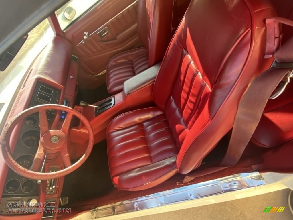 1980 Camaro Z28 Sport Coupe - White / Carmine Red photo #3