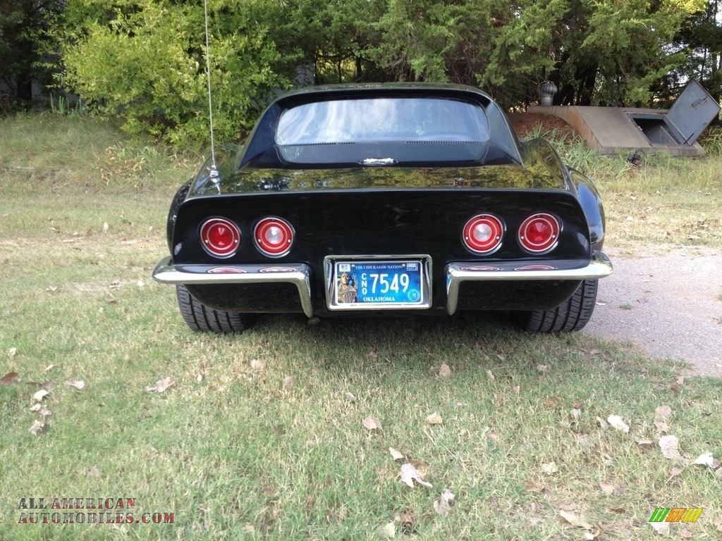 1970 Corvette Stingray Sport Coupe - Black / Black photo #18