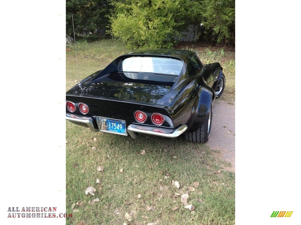 1970 Corvette Stingray Sport Coupe - Black / Black photo #22