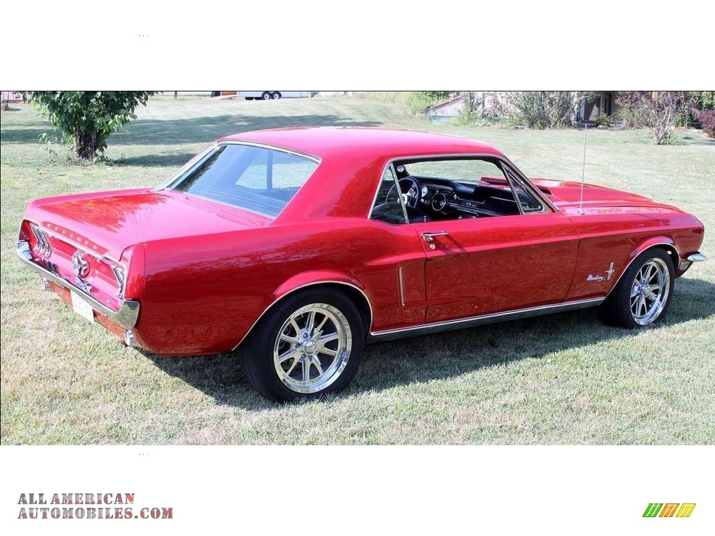 1968 Mustang Restomod Coupe - Red / Black photo #3