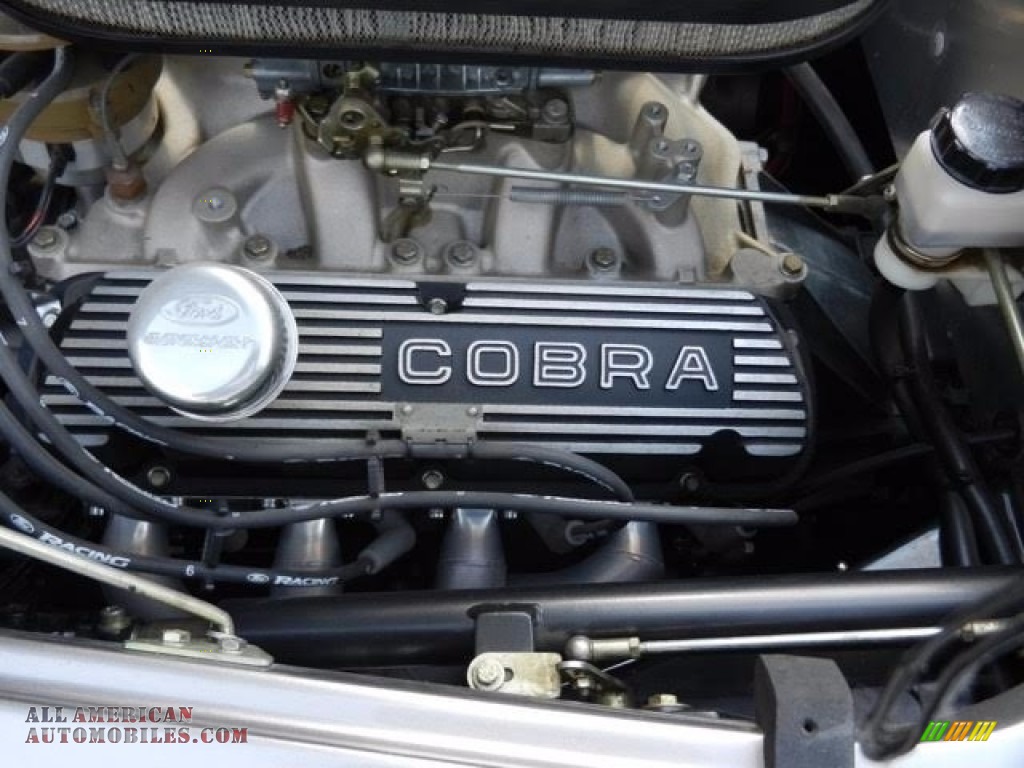 1965 Cobra Roadster Replica - Titanium Silver / Black photo #5