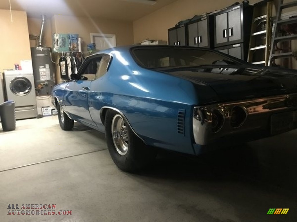 1971 Chevelle SS Coupe - Blue / Black photo #10