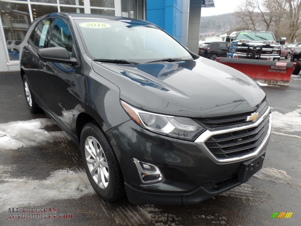 2018 Chevrolet Equinox LS AWD In Nightfall Gray Metallic Photo 26 
